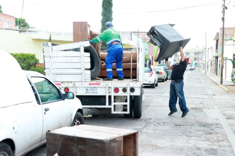 SSP reiteró a solicitar el servicio gratuito de recolección de muebles a domicilio 