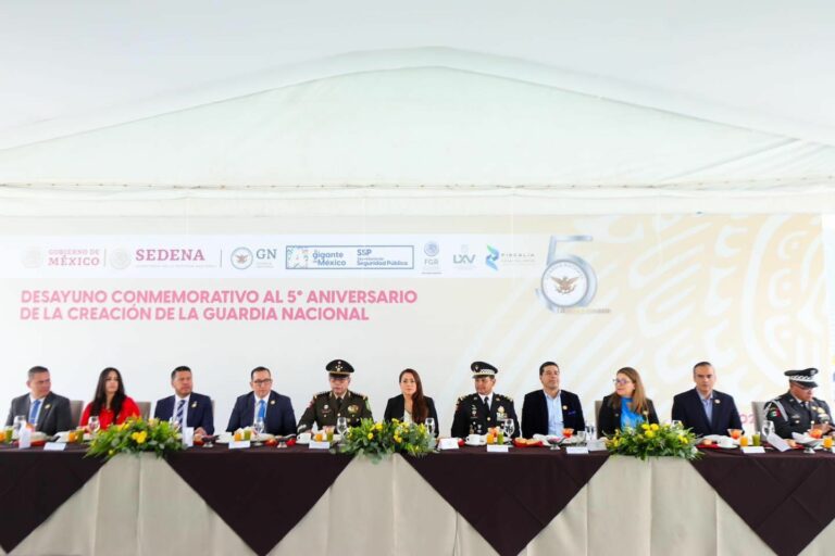 Gobierno del Estado de Aguascalientes y Guardia Nacional trabajan en coordinación