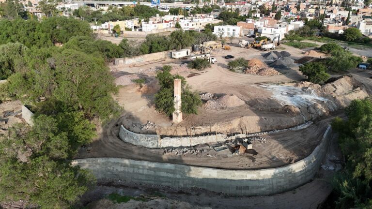 Avanzan los trabajos de rehabilitación en el Río San Pedro
