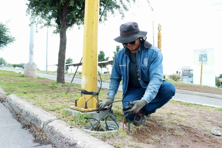 Refuerza municipio de Aguascalientes atención a reportes de alumbrado en temporada de lluvias