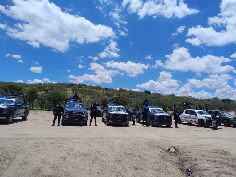 Implementan operativo Blindaje Aguascalientes en Cosío  