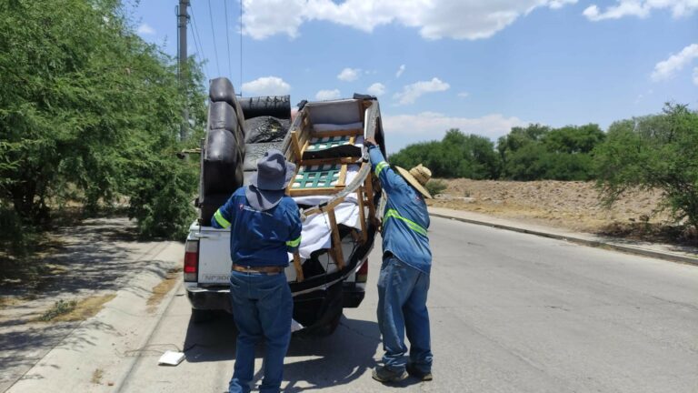 Invitan a solicitar el servicio gratuito de recolección de muebles a domicilio