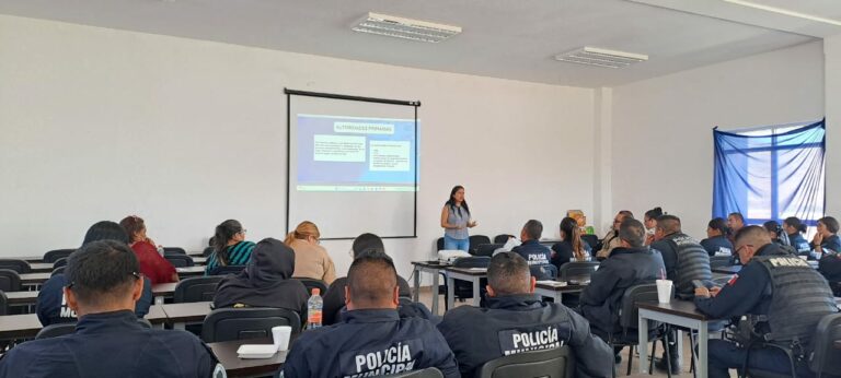 Comisión Estatal de Búsqueda de Personas capacita a policías municipales de Aguascalientes