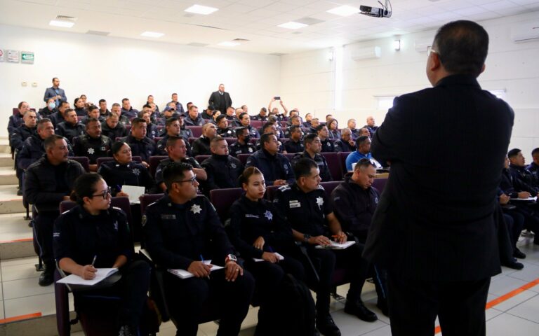 Policías de Aguascalientes podrán acceder a capacitaciones internacionales 