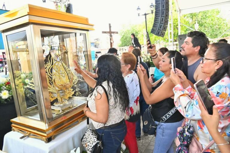 Concluyó la visita de la virgen peregrina de San Juan en Jesús María
