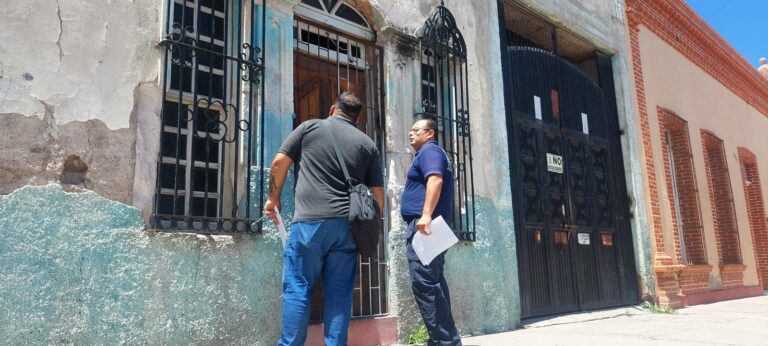 Tras las lluvias, realiza municipio recorrido para detectar fincas de riesgo