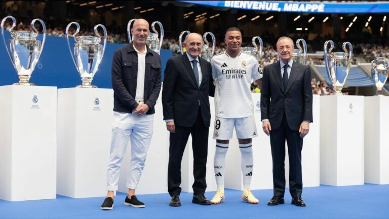 Kylian Mbappé es presentado como nuevo jugador del Real Madrid
