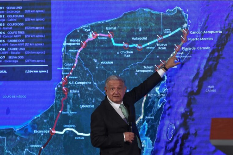 AMLO asegura que el Tren Maya estará listo antes del 15 de septiembre 