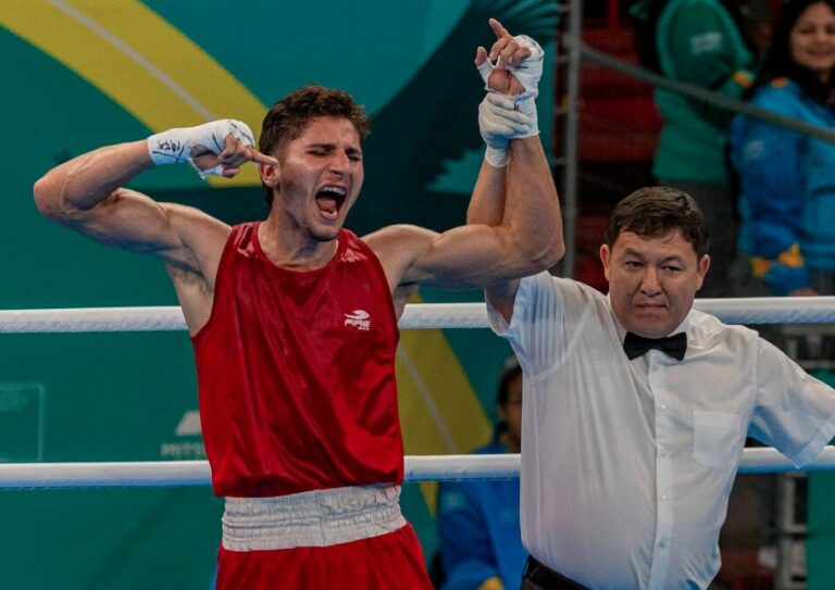 Marco Verde, batear al beis para fajarse en el ring