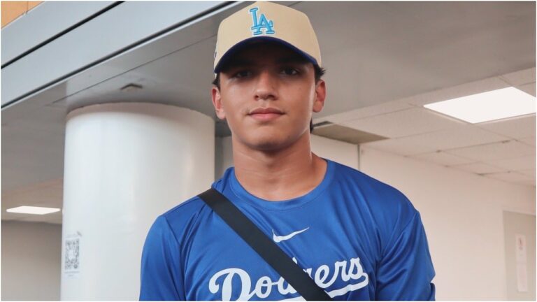 Desde México a los Dodgers: Ezequiel Rivera, la nueva promesa del béisbol