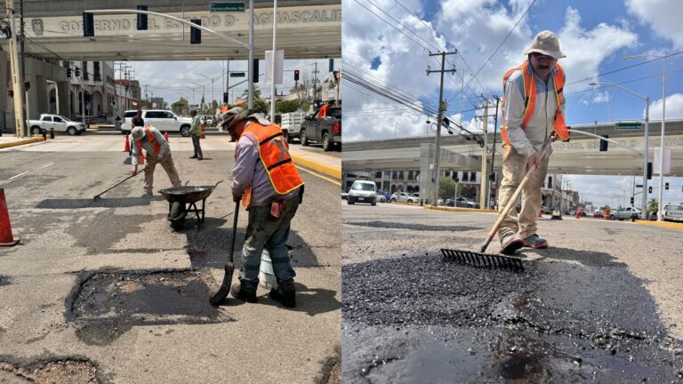 Ante contingencia por lluvias, refuerza municipio rehabilitación de vialidades 