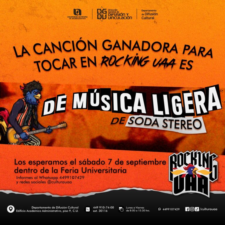 300 músicos interpretarán “De Música Ligera” en la Feria Universitaria de Aguascalientes