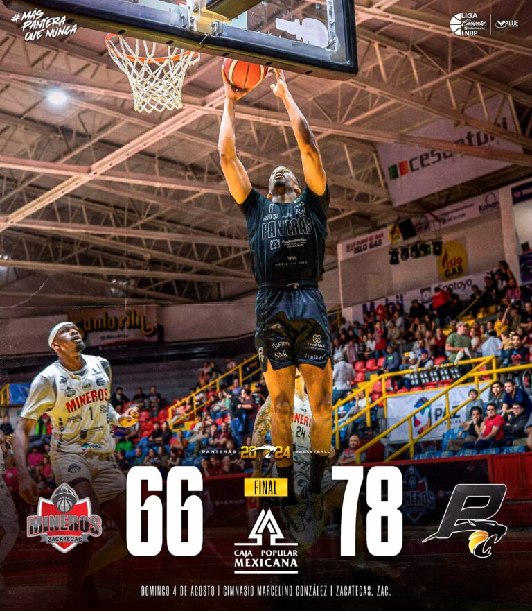Panteras obtiene triunfo GIGANTE 66-78