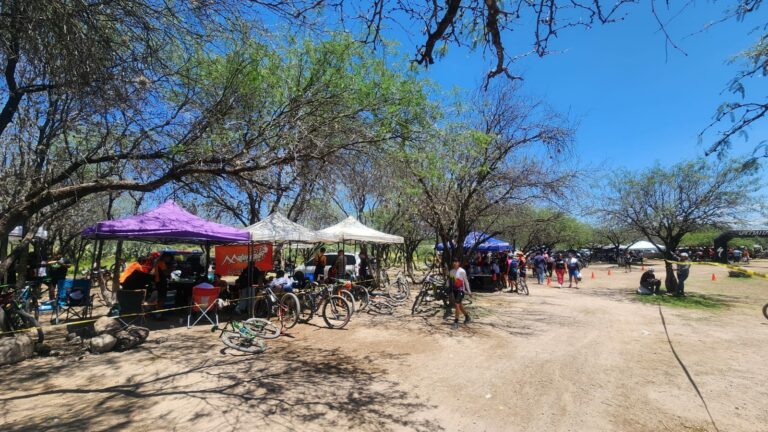 Efectuaron operativo de seguridad en carrera de ciclismo