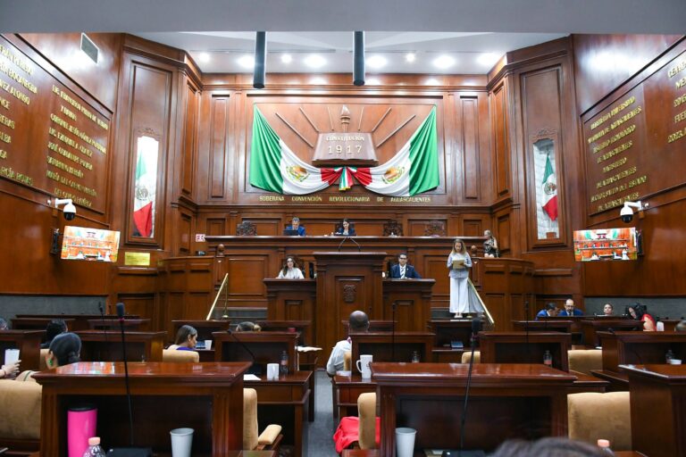 Congreso del Estado de Aguascalientes prepara sesión extraordinaria 