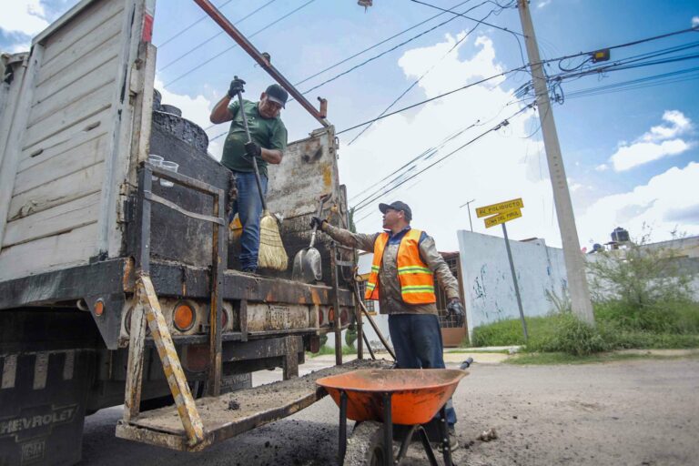 Municipio atendió afectaciones por lluvias en el oriente de la ciudad de Aguascalientes