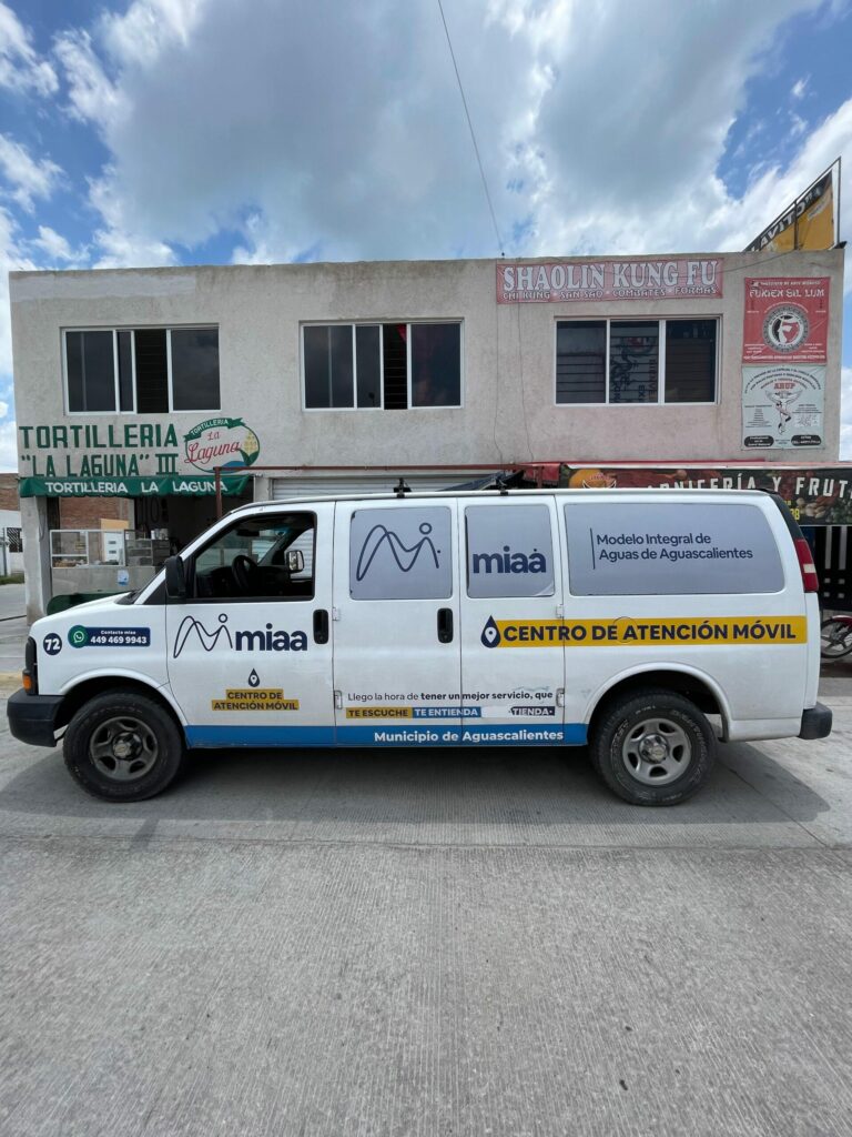 MIAA móvil visitará esta semana a los usuarios de Paseos del Sur 