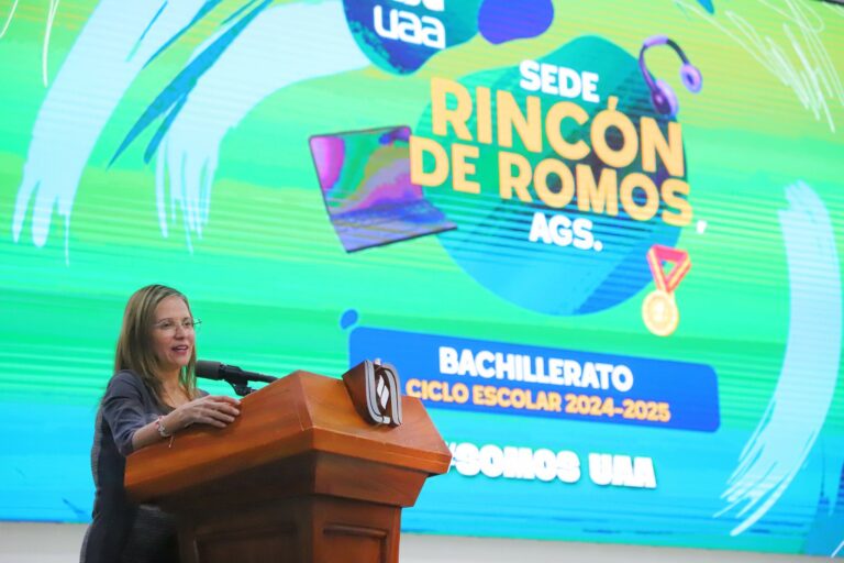 UAA brinda plática de inducción a alumnos de nuevo ingreso a Bachuaa plantel Rincón de Romos 