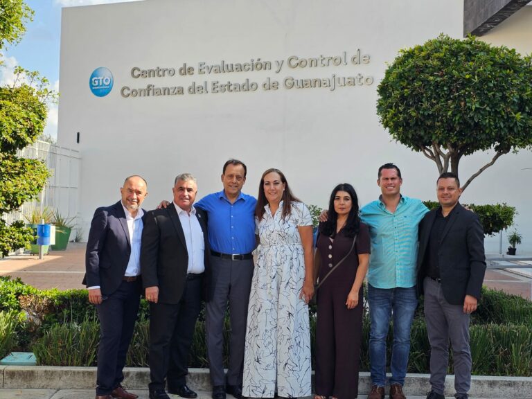 Personal de la SSPM visitó el C3 del estado de Guanajuato 