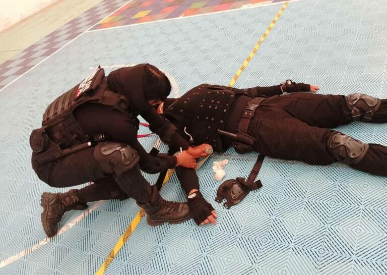 Elementos de la Guardia Civil concluyeron el curso “Medicina Táctica”