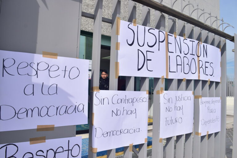 Se integran jueces federales en Aguascalientes al paro nacional