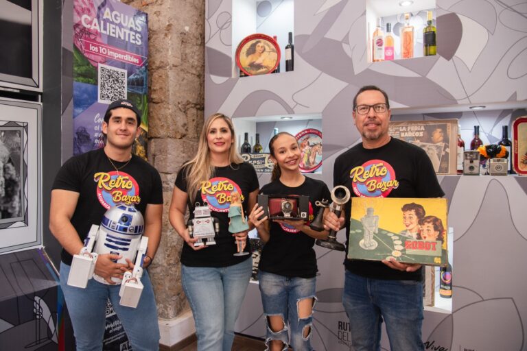 Asiste al Retro Bazar Aguascalientes