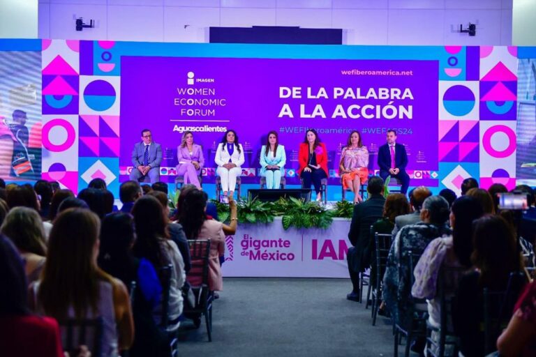 Tere Jiménez participó en el Women Economic Forum 