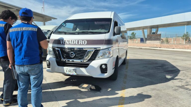 Concluyó la revisión vehicular de combis del transporte colectivo foráneo de Aguascalientes