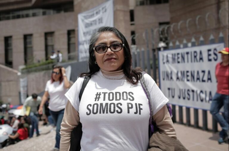 Trabajadores del PJF en paro llaman a la sociedad civil a unirse a su lucha 