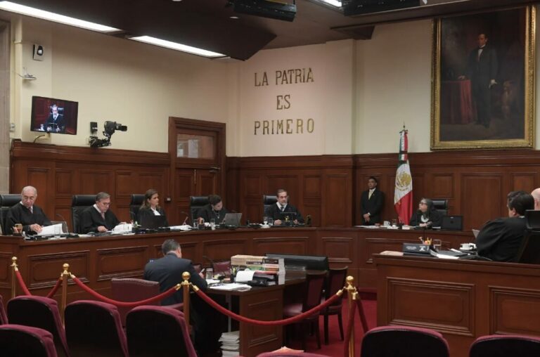 Ministros de la SCJN debatirán en privado sobre paro nacional 