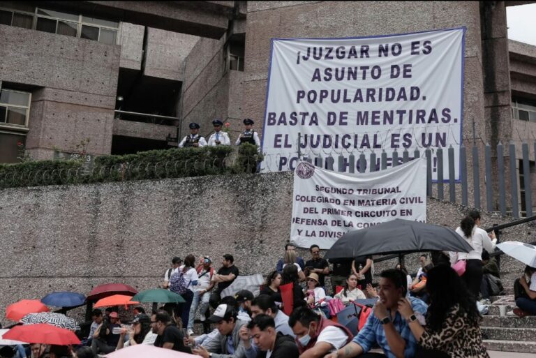 JUFED exige mesa de diálogo con legisladores para frenar discusión de la reforma judicial