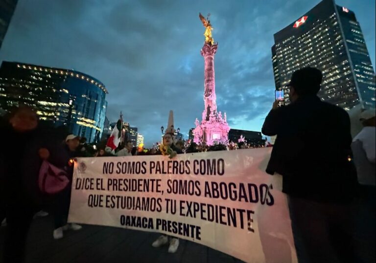 Desde el Ángel, trabajadores del PJF anuncian impugnación contra la reforma judicial 