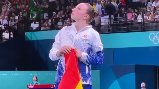 De la gloria al infierno, Ana Barbosu rompe en llanto al ver como le quitaban la medalla de bronce en París 2024