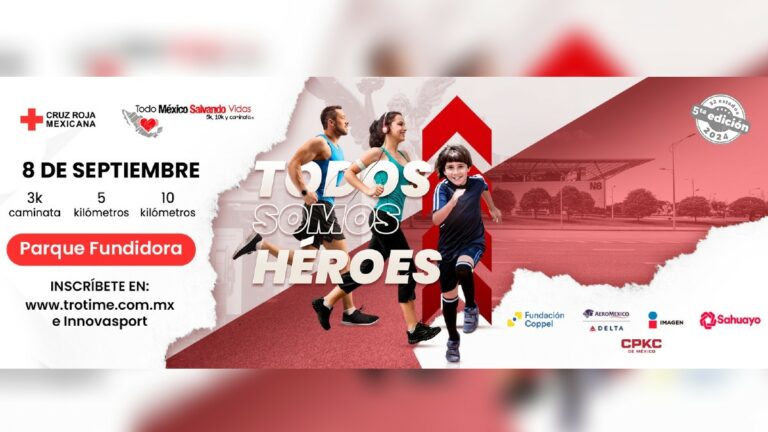 Cruz Roja invita a la carrera con causa “Todo México Salvando Vidas”