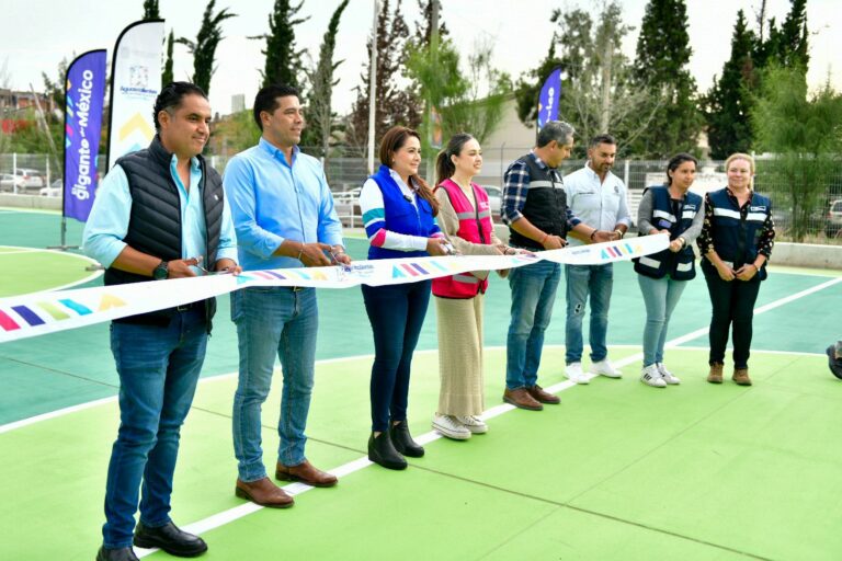 Tere Jiménez inauguró el parque lineal “Guadalupe Peralta”