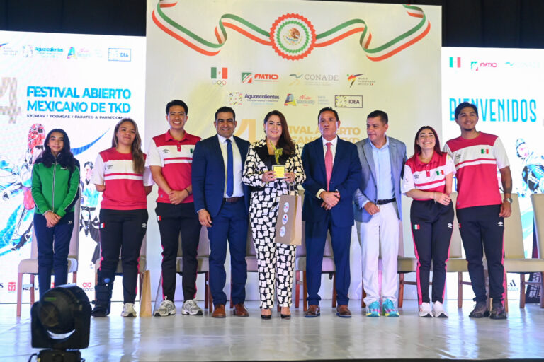 Tere Jiménez inauguró el 4.º Festival Abierto Mexicano de Taekwondo G10