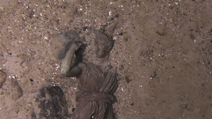 Expedición al Titanic halla la “Diana de Versalles”, una estatua de bronce perdida