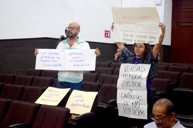 Comunidad LGBT llama a diputados a impulsar sus causas