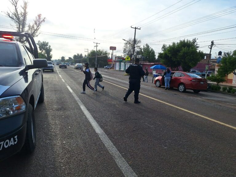 Seguridad vial a en escuelas de Tepezalá