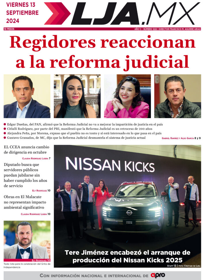 Preparan litigio ante CIDH por la reforma judicial y más en LJA.MX, edición 13/9/2024