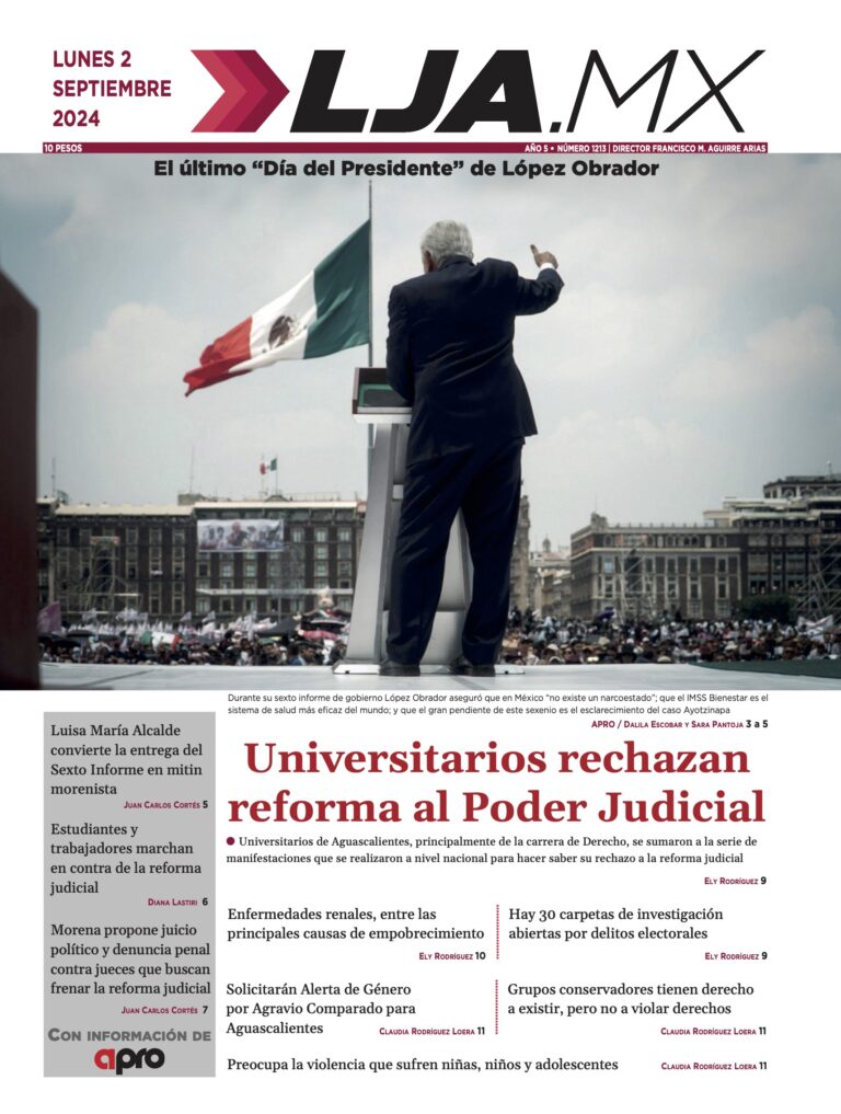 Universitarios rechazan reforma al Poder Judicial y más en LJA.MX, edición 2/9/2024