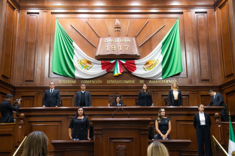 SE INSTALÓ CONSTITUCIONALMENTE LA LXVI LEGISLATURA DEL CONGRESO DE AGUASCALIENTES