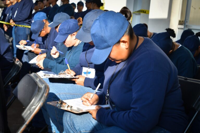 Realizan examen toxicológico sorpresa a cadetes del Instituto Superior en Seguridad Pública