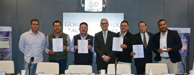 SEPLADE entregó Programas de Desarrollo Urbano para Aguascalientes