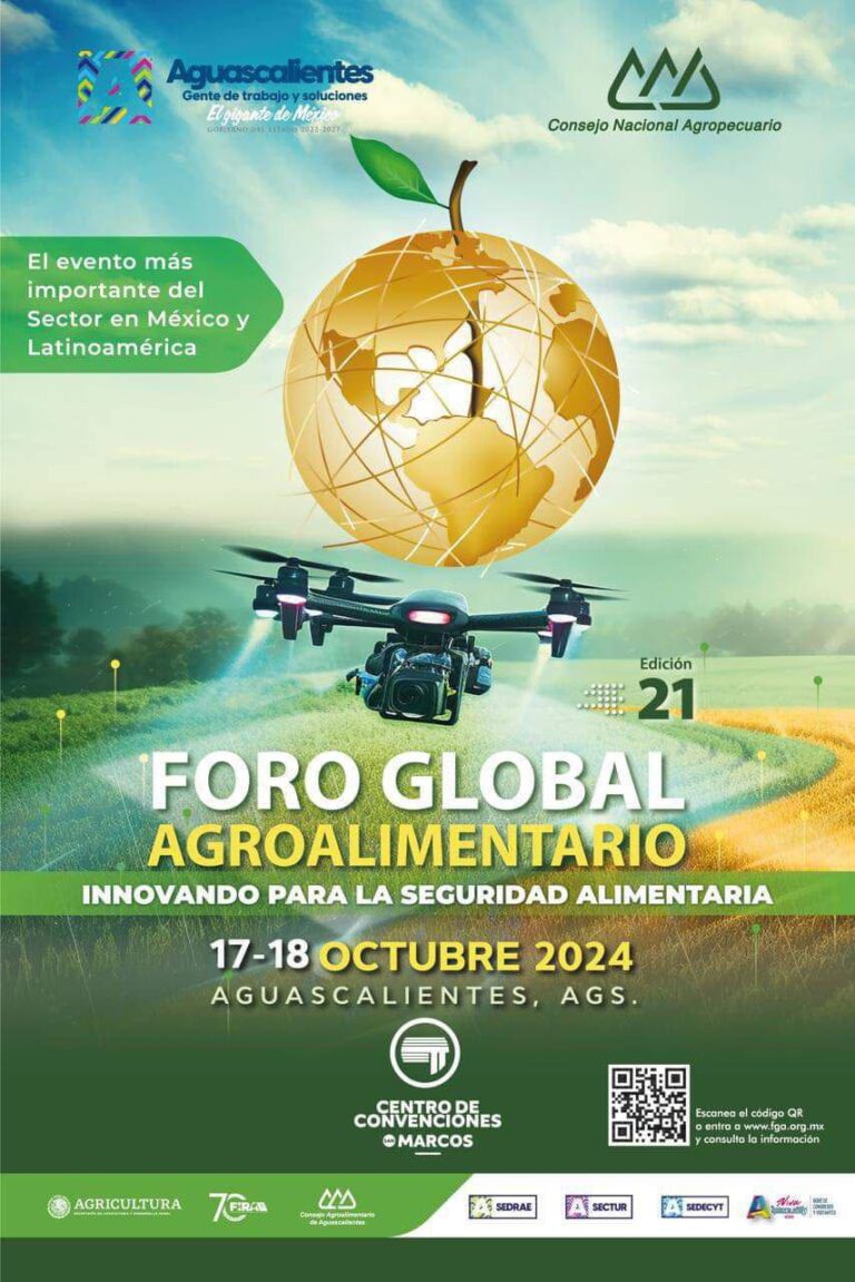 Aguascalientes es sede del Foro Global Agroalimentario 2023