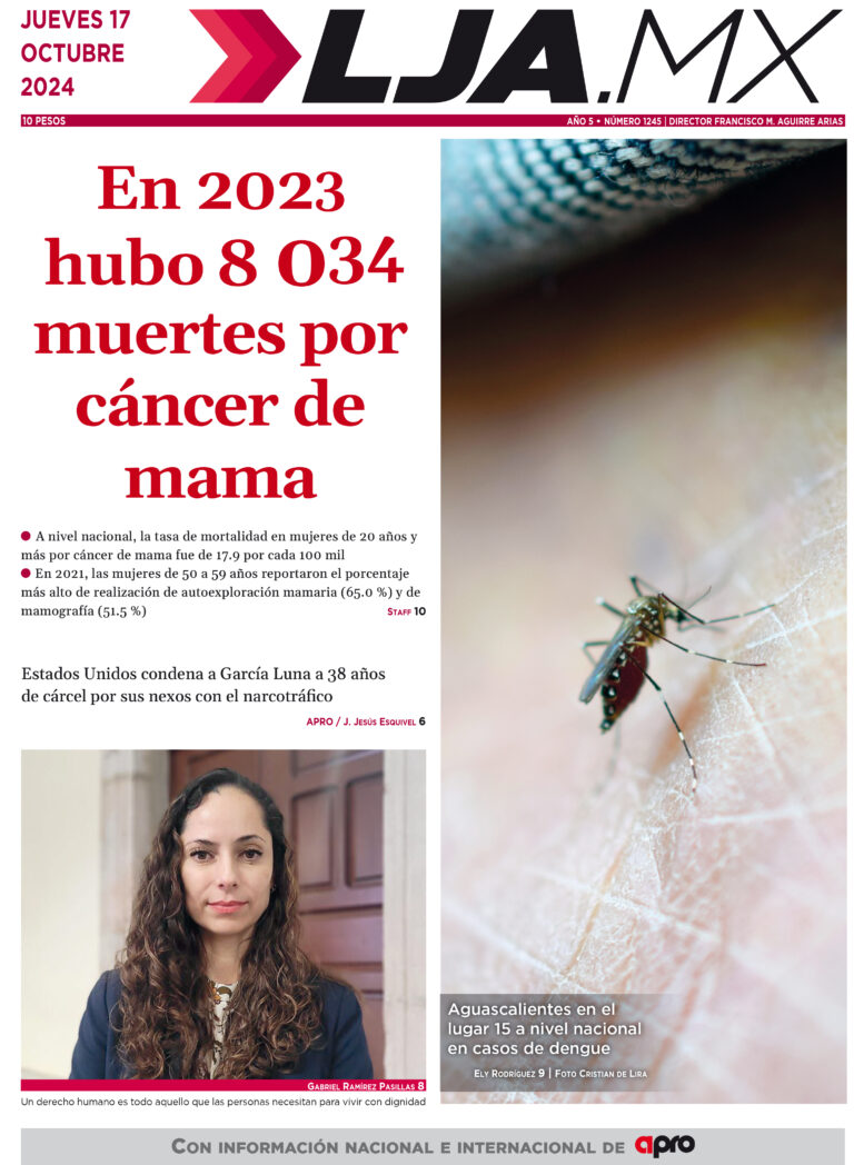 En 2023 muertes por  cáncer de  mama, edición 17/10/2024