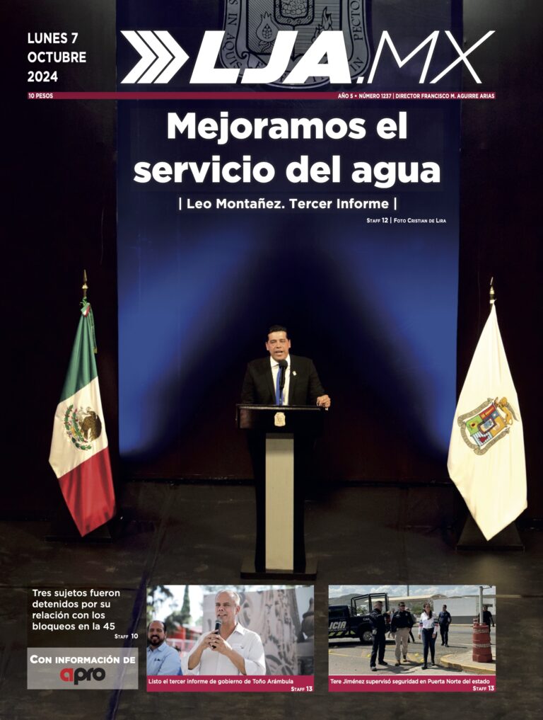 Mejoramos el servicio del agua y más en LJA.MX, edición 7/10/2024