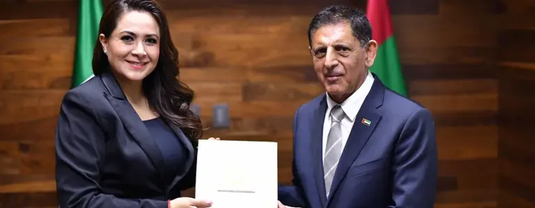 La gobernadora se reunió con el embajador de los Emiratos Árabes