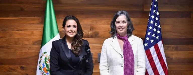 Tere Jiménez se reunió con la cónsul general de Estados Unidos