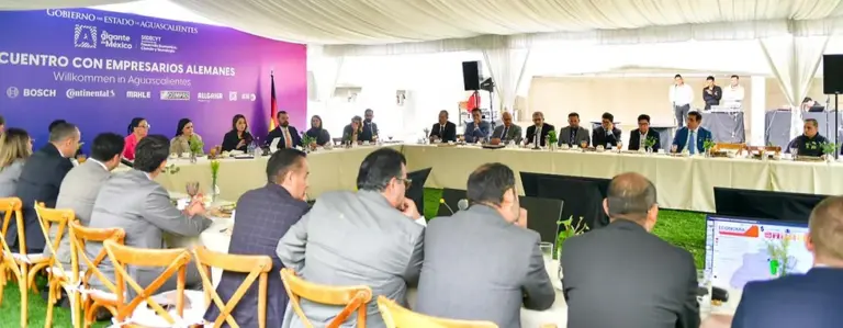 La gobernadora se reunió con empresarios alemanes